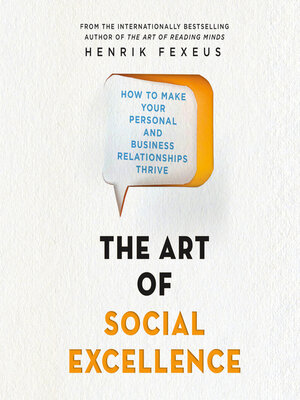 cover image of The Art of Social Excellence